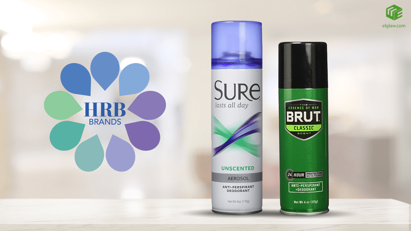 HRB Brands benzene deodorants video